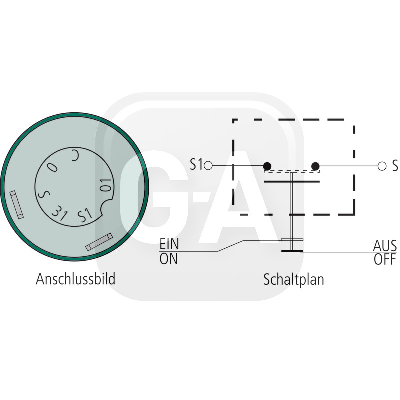 Interrupteur bouton poussoir